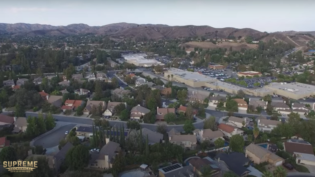 HVAC Area Served - HVAC services near Agoura HIlls, CA- Supreme Mechanical - Winnetka, CA