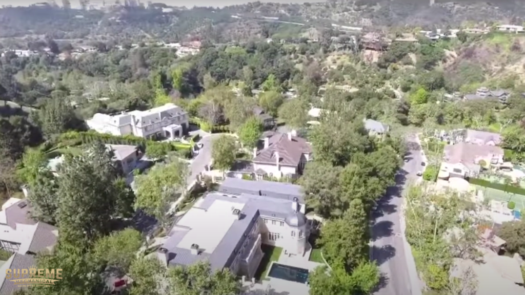 HVAC Area Served - HVAC services near Bel Air, CA- Supreme Mechanical - Winnetka, CA