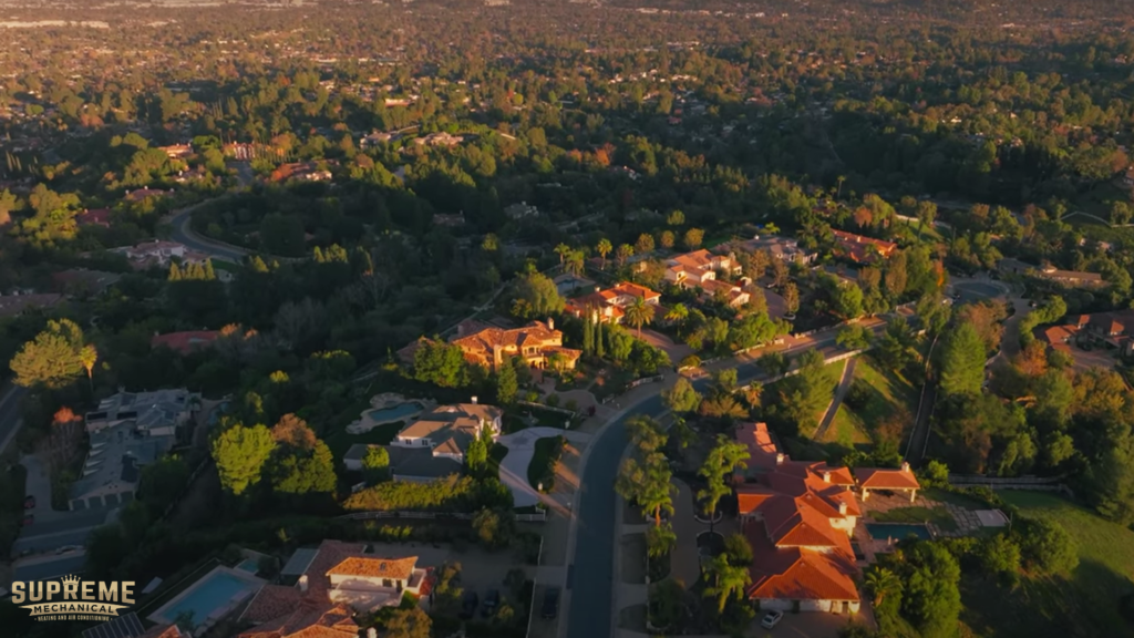 HVAC Area Served - HVAC Services near Calabasas, CA- Supreme Mechanical - Winnetka, CA