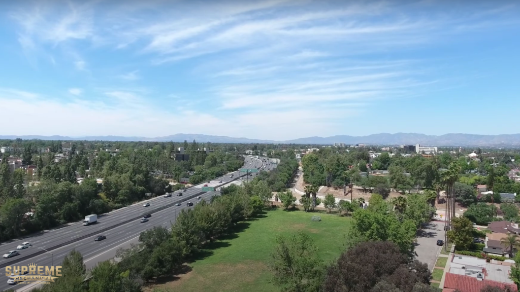HVAC Area Served - HVAC Services near Studio City, CA- Supreme Mechanical - Winnetka, CA