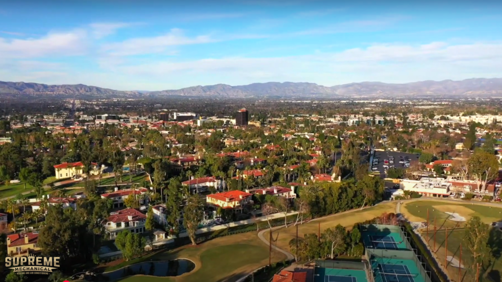 HVAC Area Served - HVAC Services near Tarzana, CA- Supreme Mechanical - Winnetka, CA