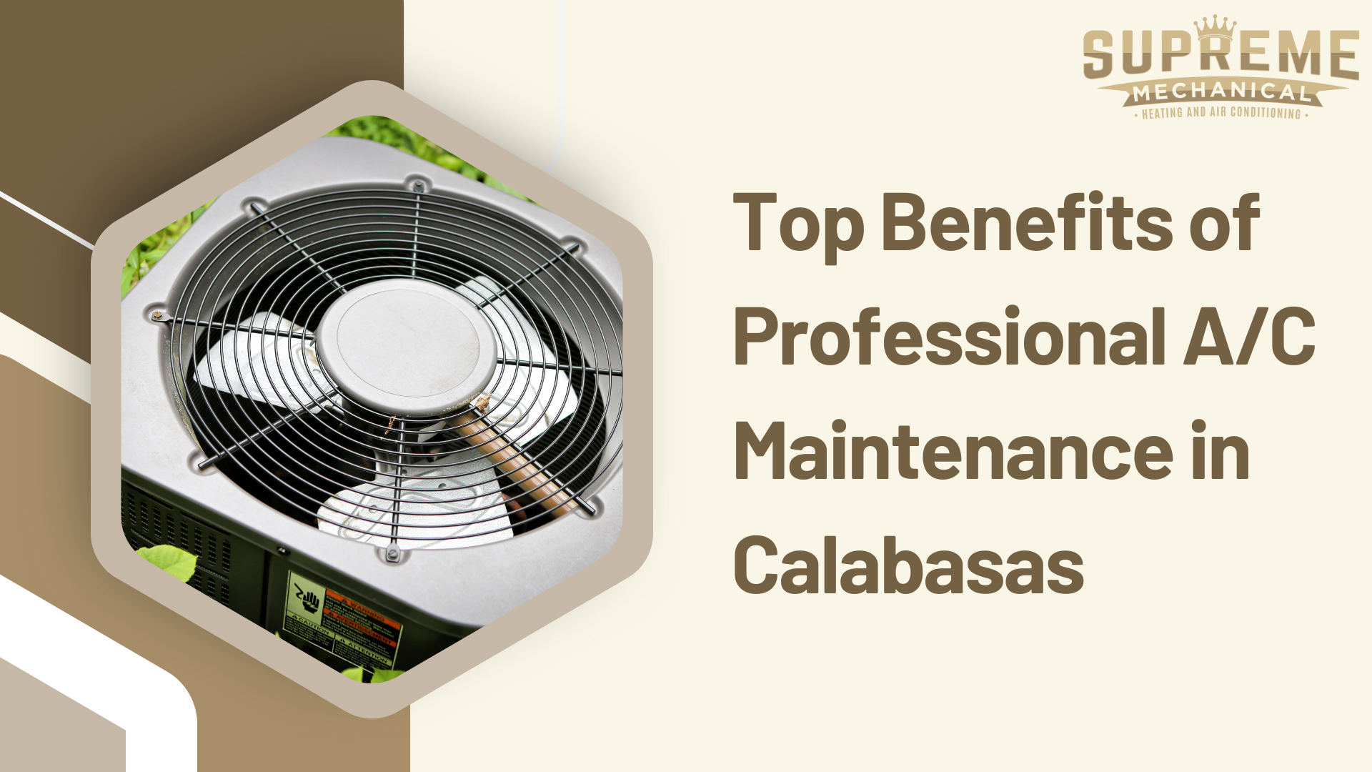 A/C Maintenance near Calabasas 2- Supreme Mechanical