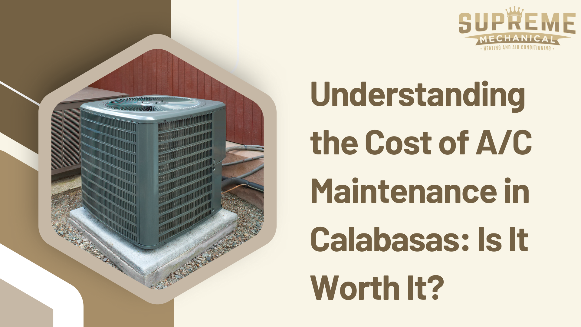 A/C Maintenance near Calabasas 3- Supreme Mechanical