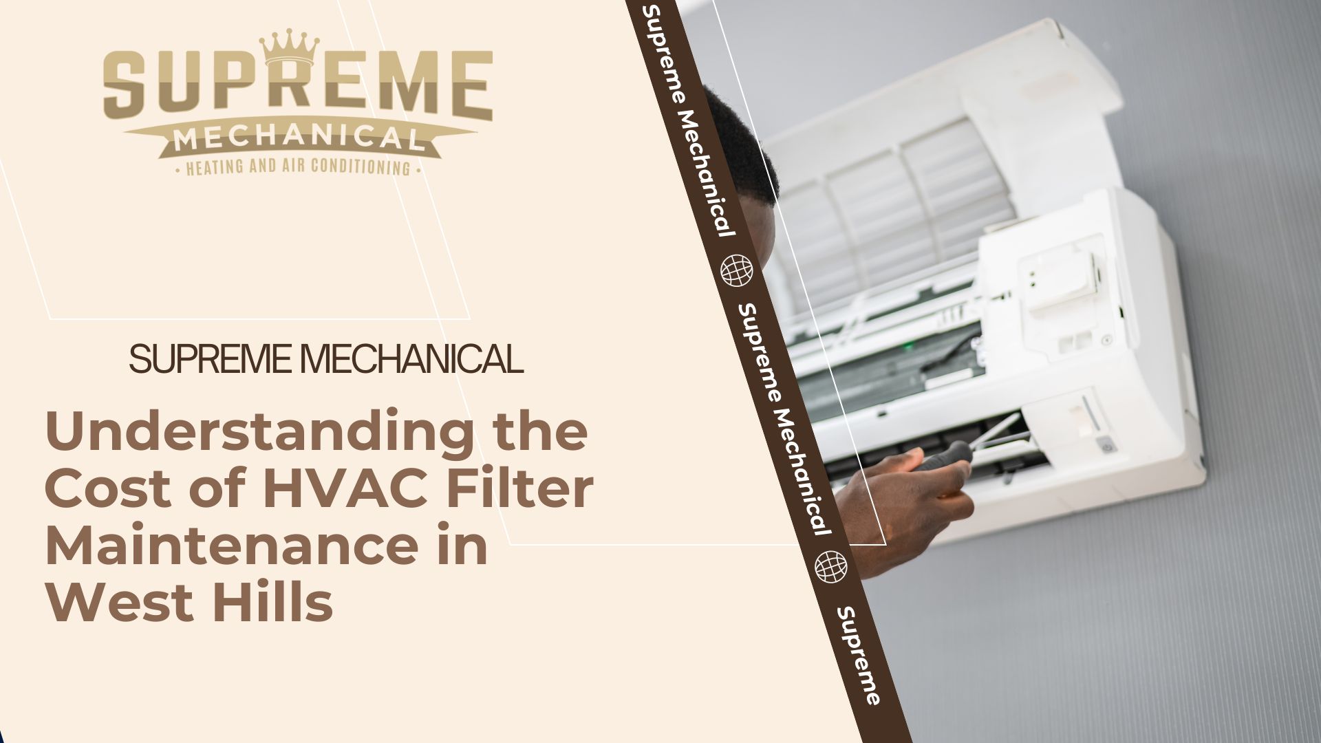 HVAC Filter Maintenance near West Hills 3 - Supreme Mechanical