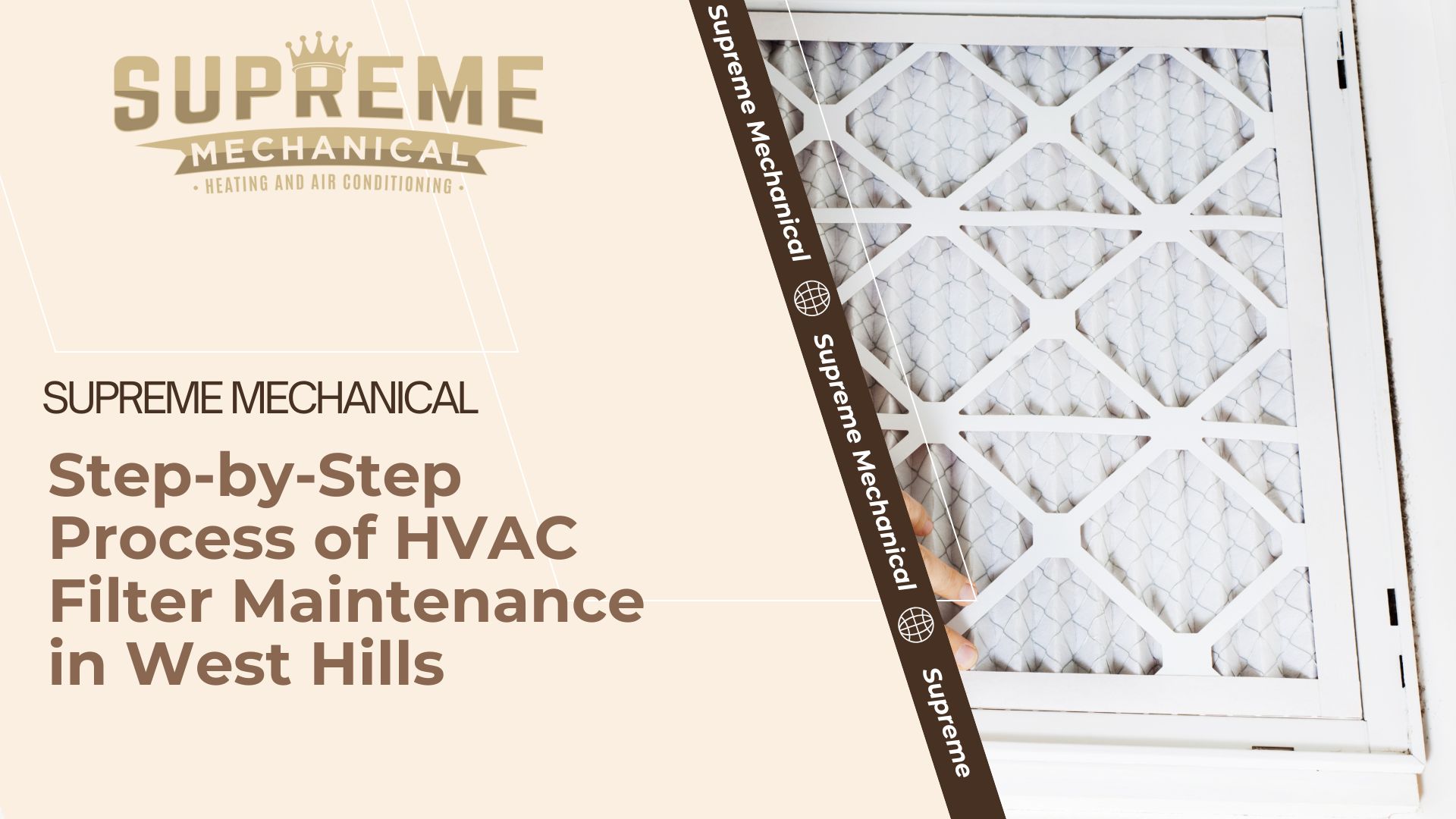 HVAC Filter Maintenance near West Hills 4 - Supreme Mechanical