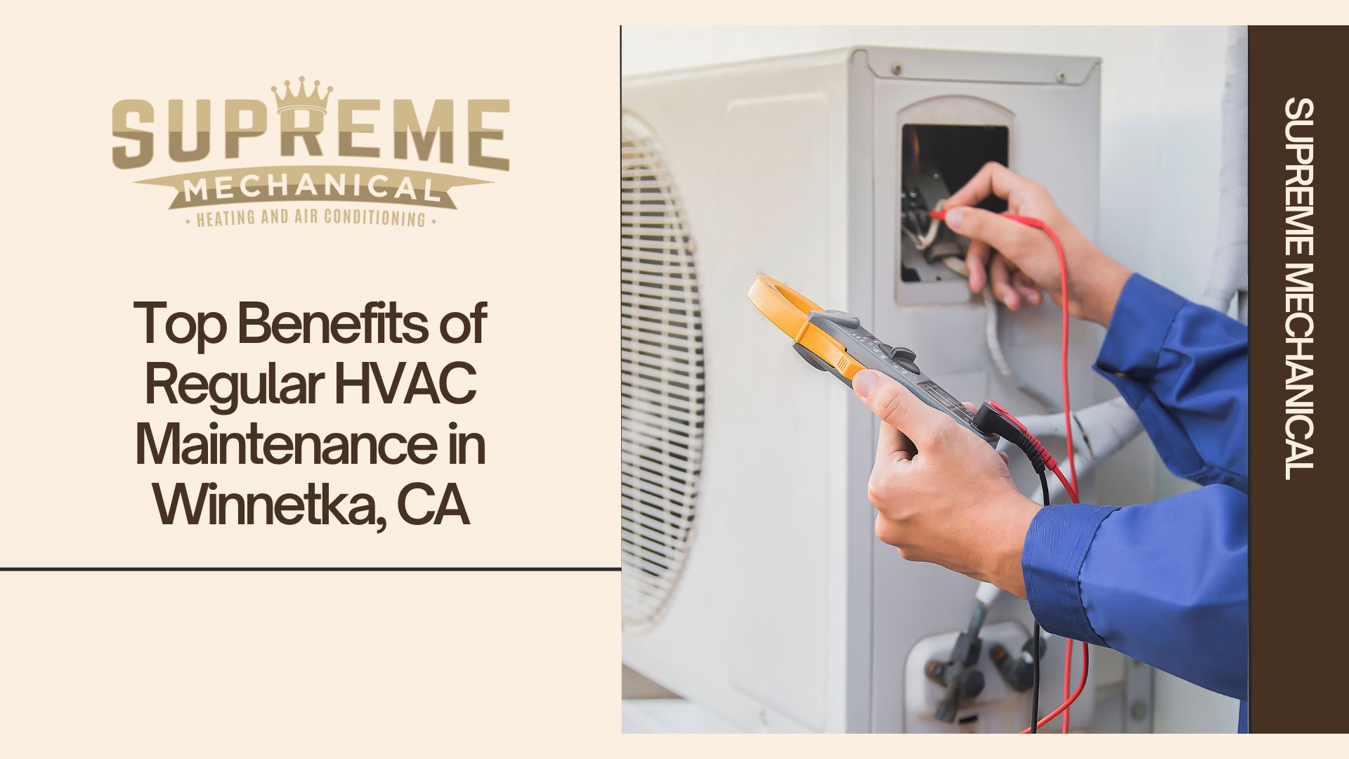 HVAC Maintenance_near Winnetka 2- Supreme Mechanical