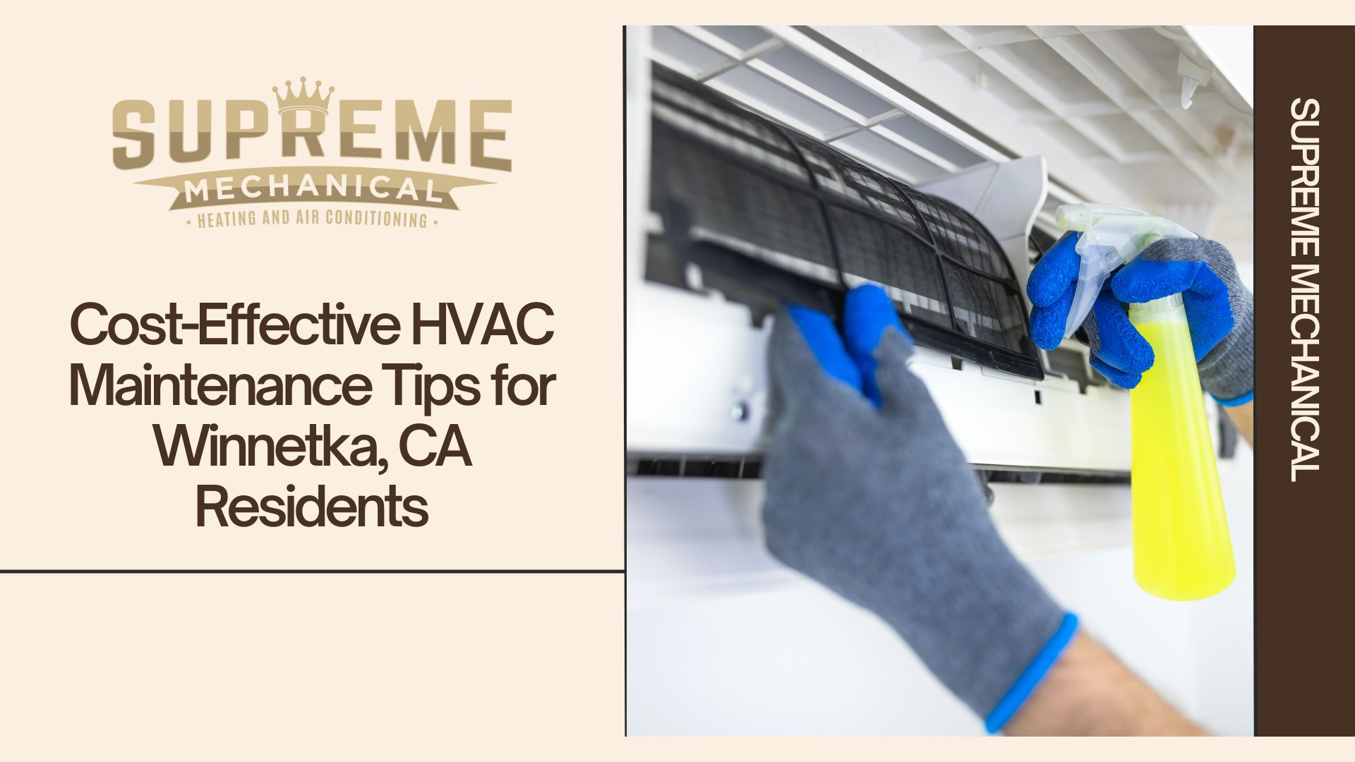 HVAC Maintenance_near Winnetka 3- Supreme Mechanical