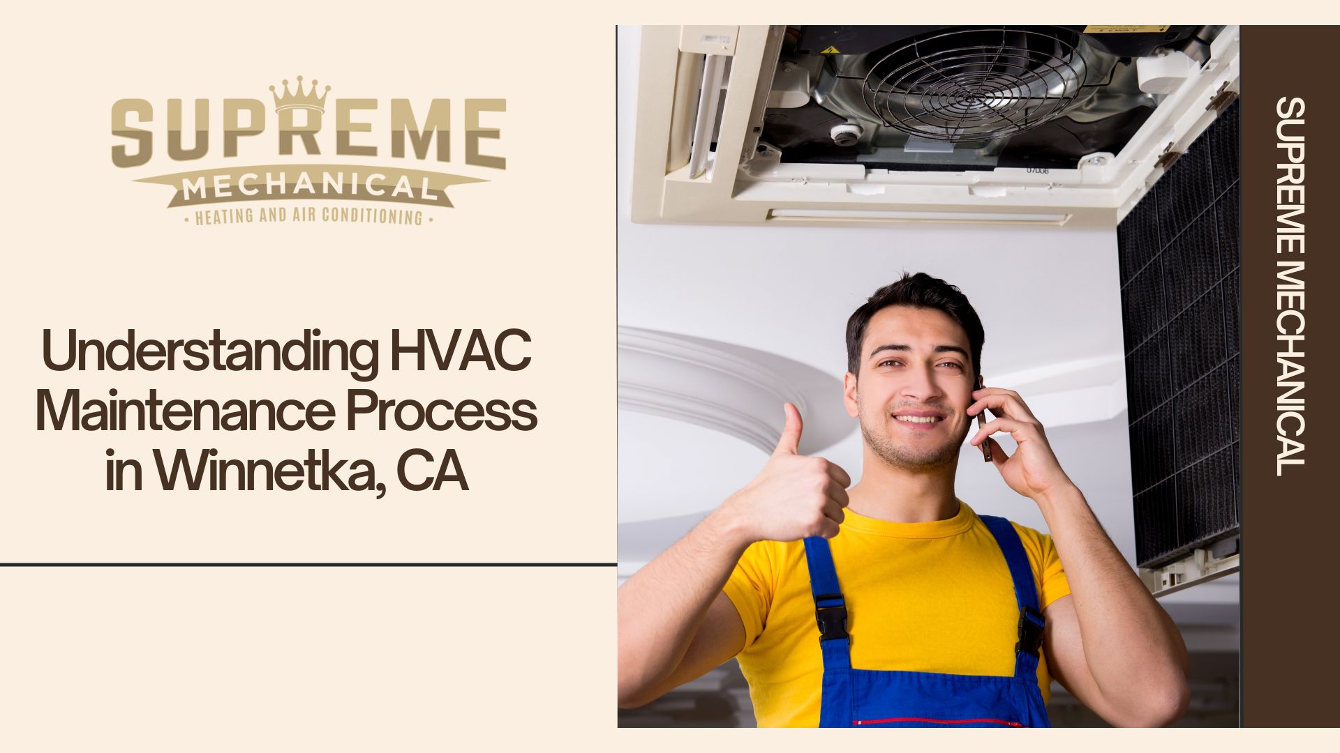 HVAC Maintenance_near Winnetka 4- Supreme Mechanical
