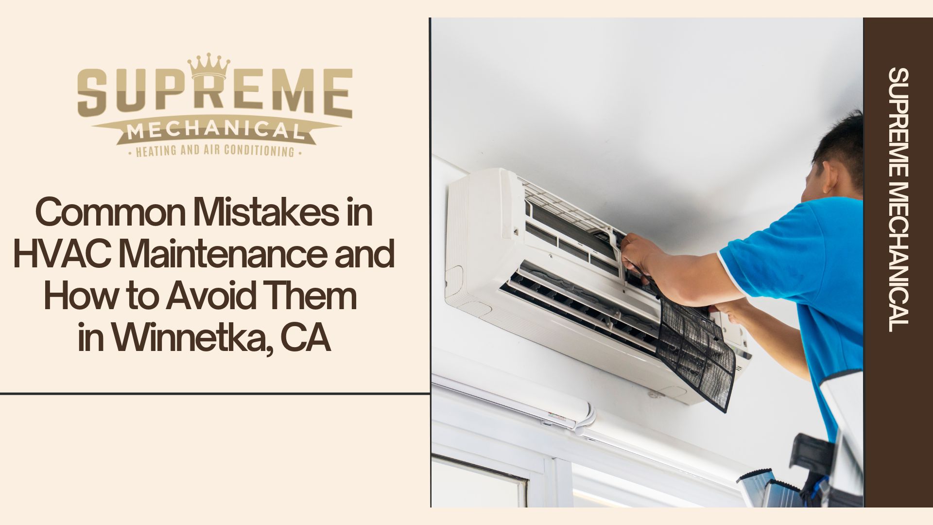 HVAC Maintenance_near Winnetka 5- Supreme Mechanical