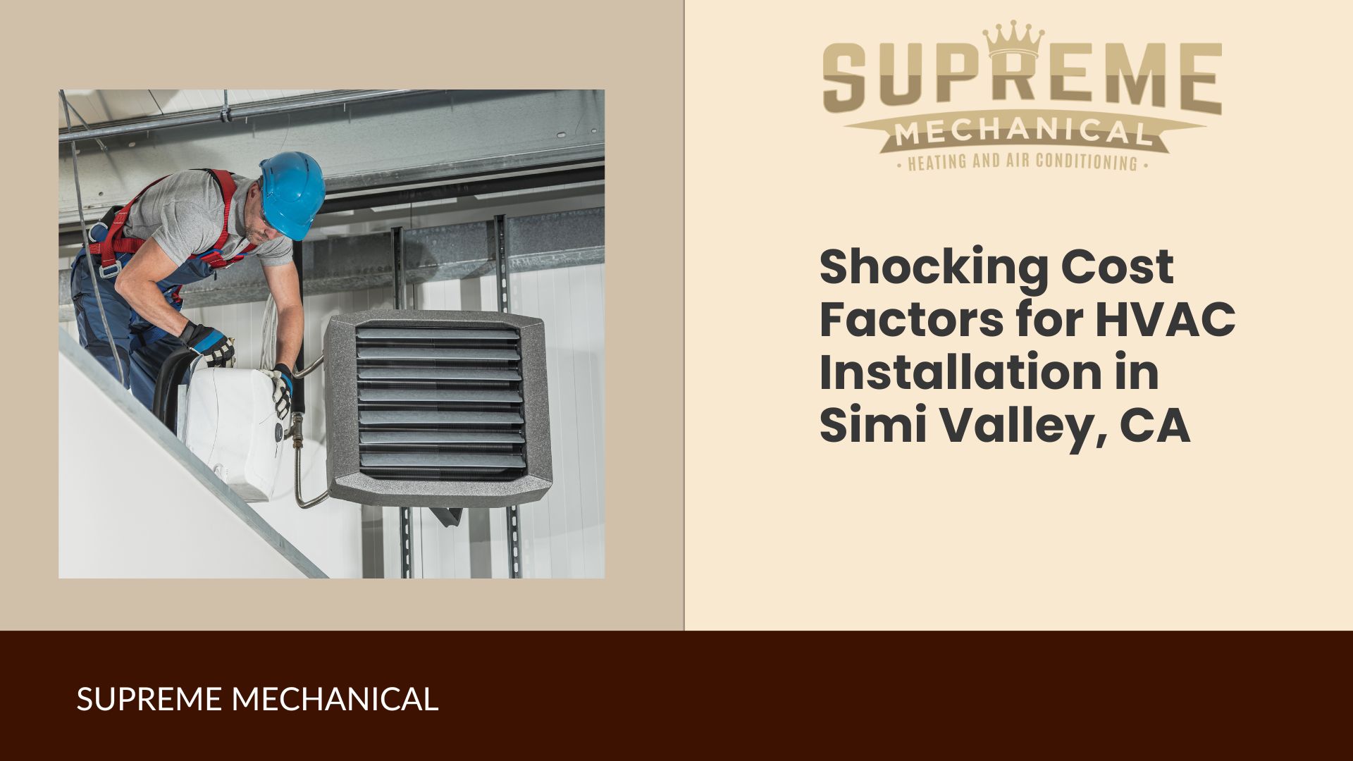 HVAC Installation near Simi Valley - Supreme Mechanical (1)