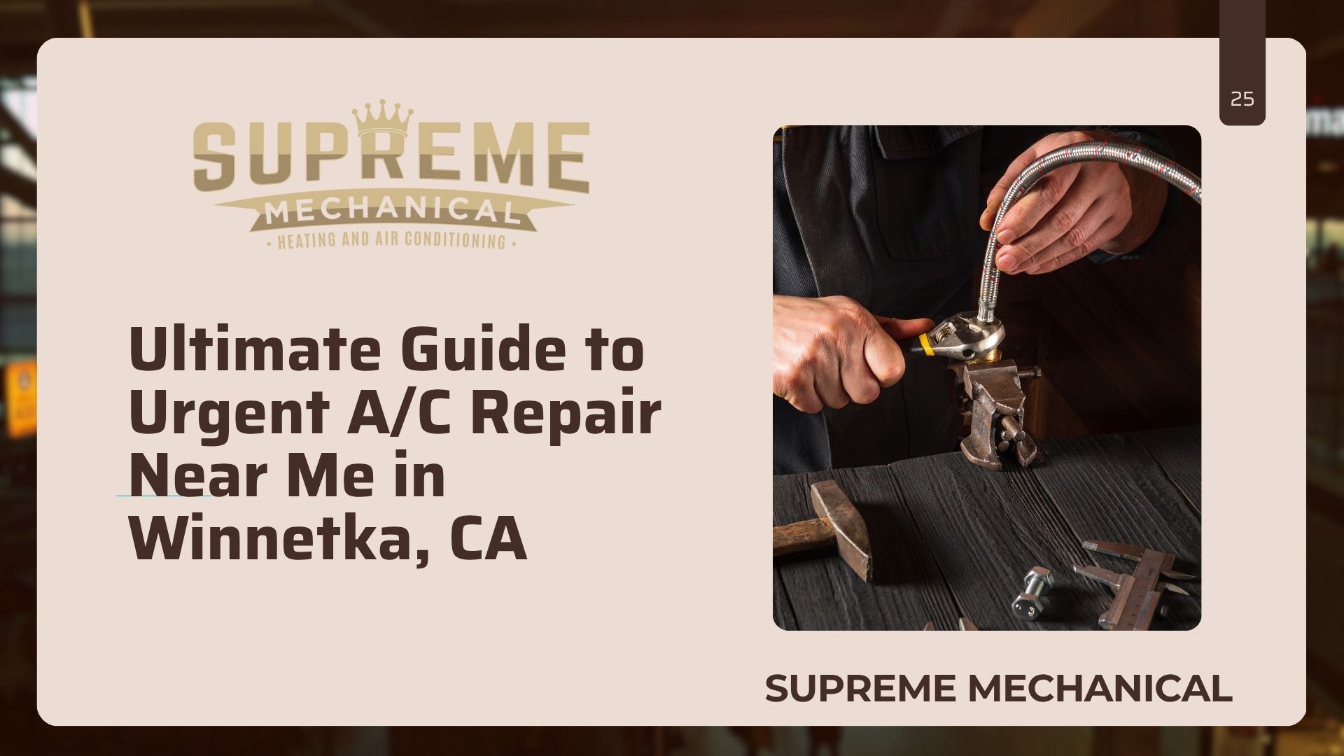 AC Repair near Winnetka - Supreme Mechanical 2