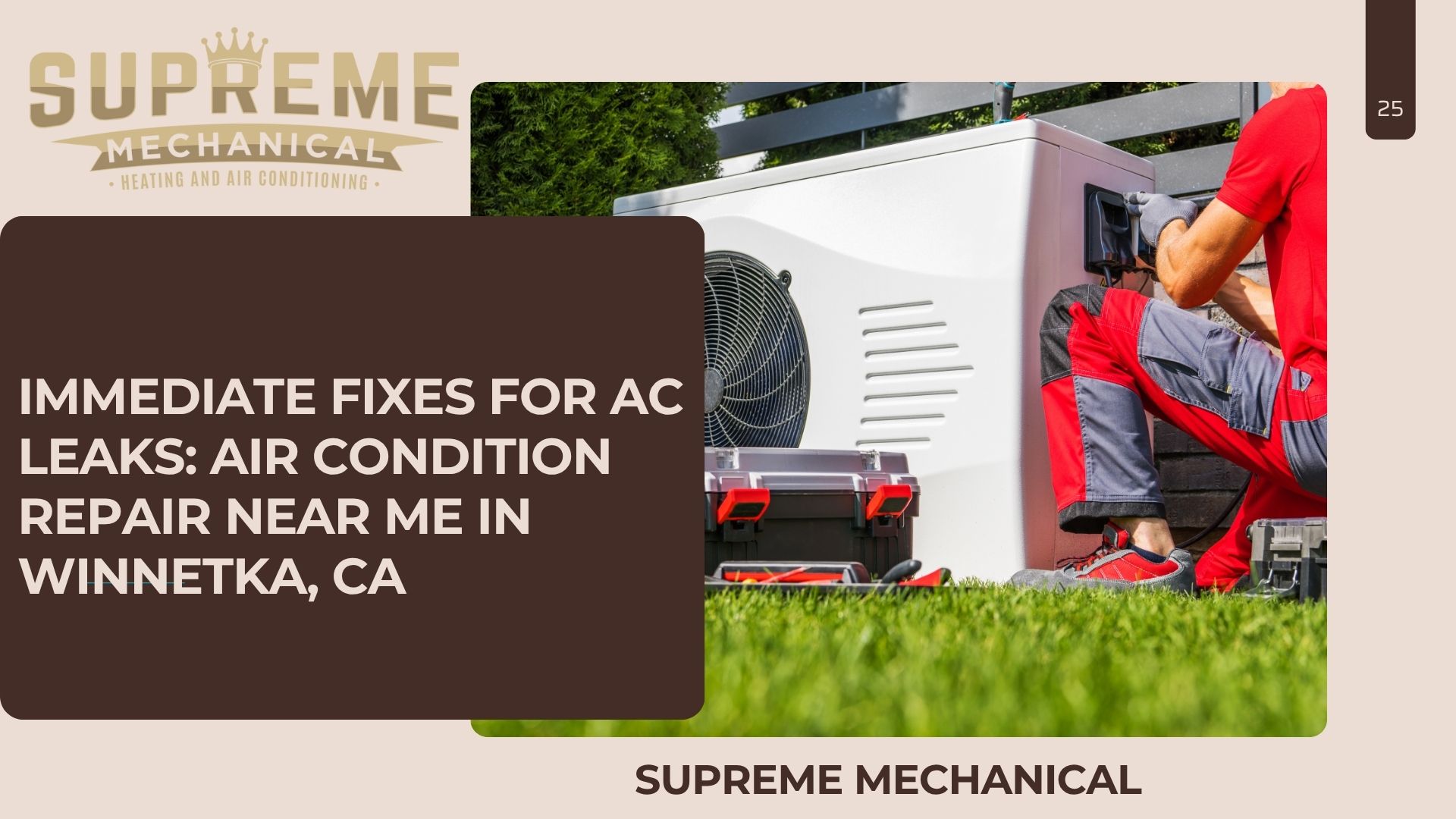 AC Repair near Winnetka - Supreme Mechanical (3)