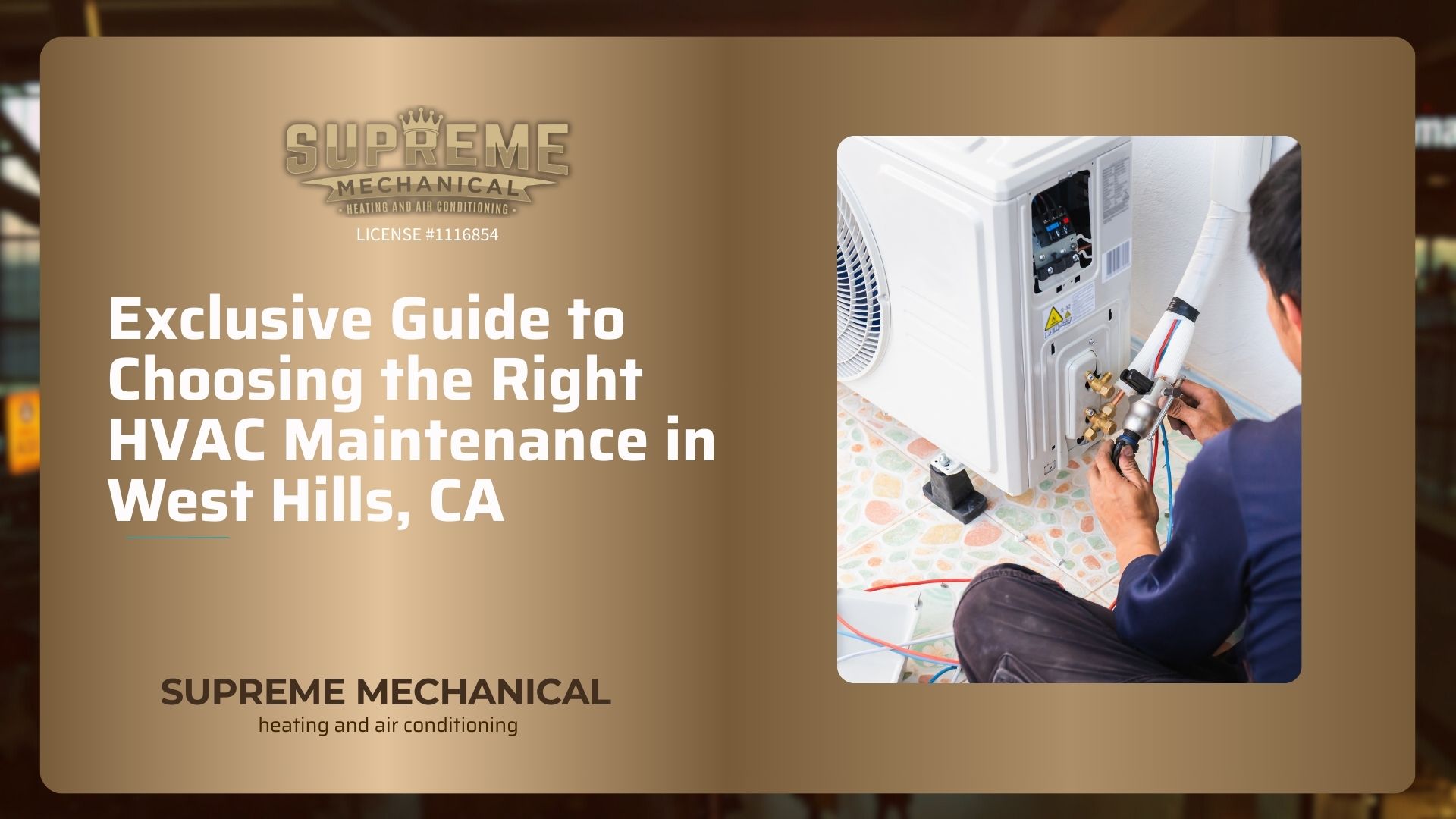 HVAC Services near West Hills - Supreme Mechanical (6)